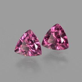Gemas de granate rodolita rosa natural de  ct, trillón, VS