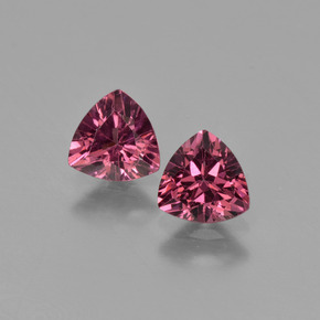 Gemas de granate rodolita rosa natural de  ct, trillón, VS