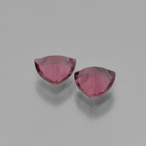Gemas de granate rodolita rosa natural de  ct, trillón, VS
