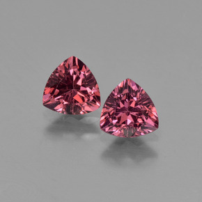 Gemas de granate rodolita rosa natural de  ct, trillón, VS