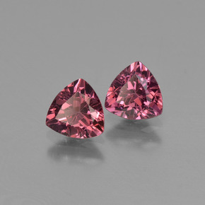 Gemas de granate rodolita rosa natural de  ct, trillón, VS