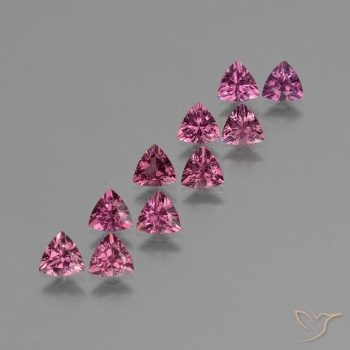 4.89ctw Natural Rosado magenta Granate rodolita, Trillón, VS