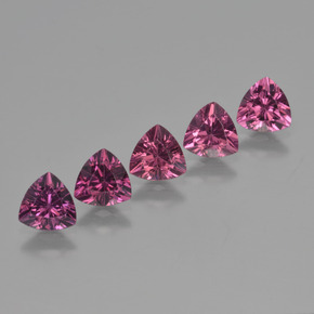 Gemas de granate rodolita rosa natural de  ct, trillón, VS