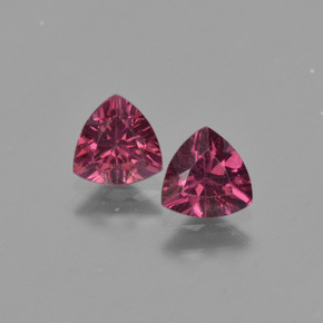 Gemas de granate rodolita rosa natural de  ct, trillón, VS