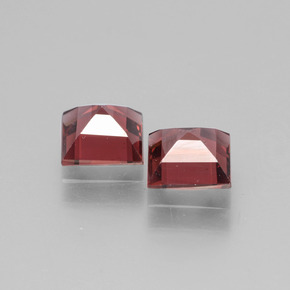 Gemas de granate rodolita rosa natural de  ct, cuadrado, VS