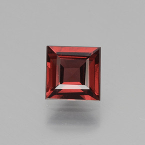 Granate rodolita Rosado natural de 0.87 ct, Cuadrado, VS