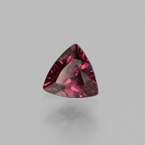 Granate rodolita rosa natural de 0,66 ct, trillón, VS