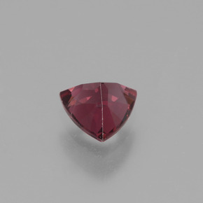 Granate rodolita rosa natural de 0,56 ct, trillón, VS