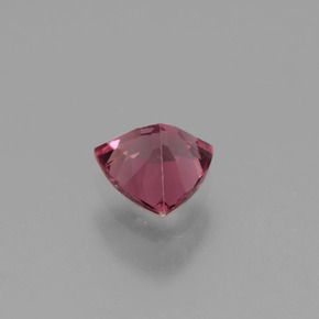 Granate rodolita rosa natural de 0,51 ct, trillón, VVS-VS