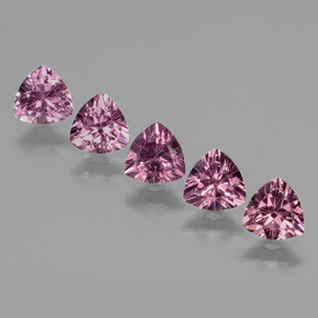 Gemas de Granate rodolita Rosado natural de 2.69 ct, Trillón, VS