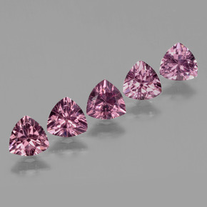 Gemas de Granate rodolita Rosado natural de 2.69 ct, Trillón, VS