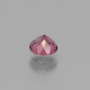 Granate rodolita rosa natural de 0,50 ct, corte redondo, VS