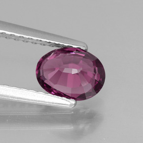 Granate rodolita Rosado natural de 1.00 ct, Corte Óvalo, VVS-VS