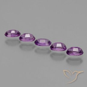 Gemas de Granate rodolita Púrpura oscuro natural de 2.09 ct, Ovalada, VS