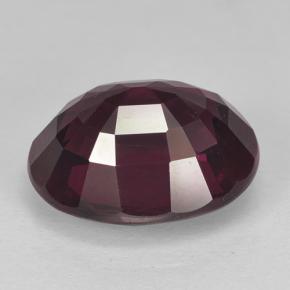 Granate rodolita Rojo frambuesa natural de 5.41 ct, Corte Óvalo, VS