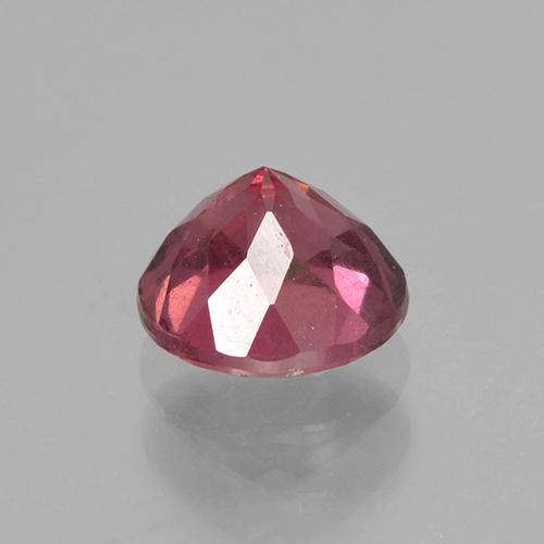 Granate rodolita rosa natural de 0,90 ct, corte redondo, VS