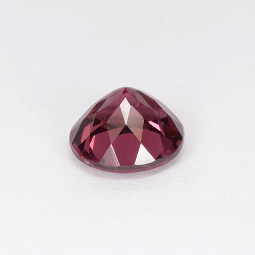 Granate rodolita rosa natural de 0,86 ct, corte redondo, VVS-VS