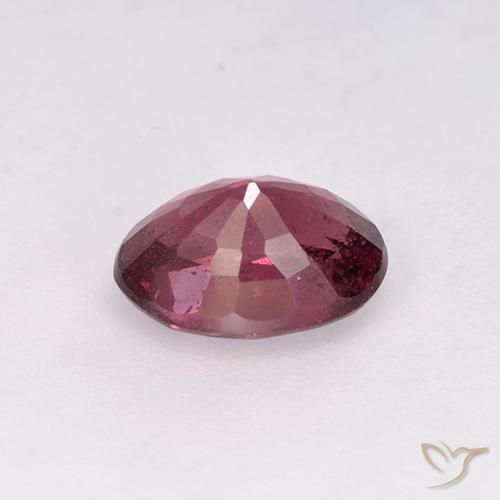 Granate rodolita Rojo medio natural de 1.03 ct, Ovalada, VS