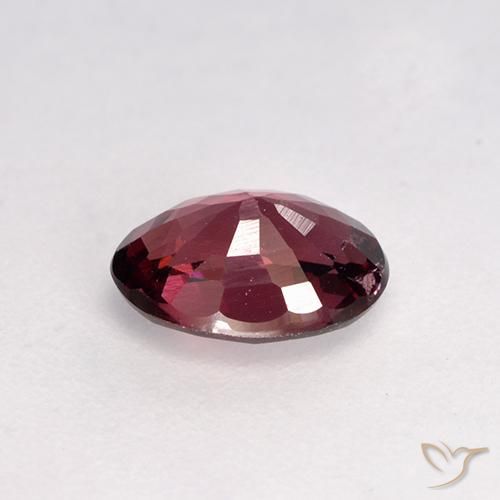 Granate rodolita Rojo vino natural de 0.96 ct, Ovalada, VS
