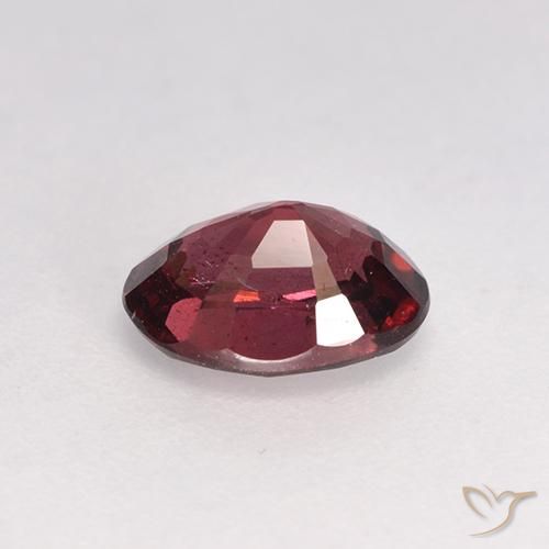 Granate rodolita Rojo medio natural de 1.03 ct, Ovalada, VS