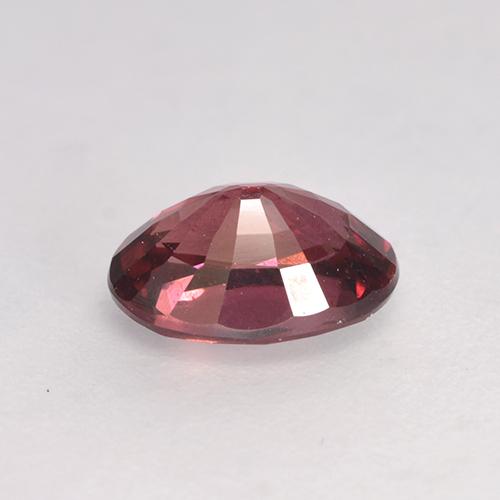 Granate rodolita rojo natural de 1,08 ct, corte óvalo, VS