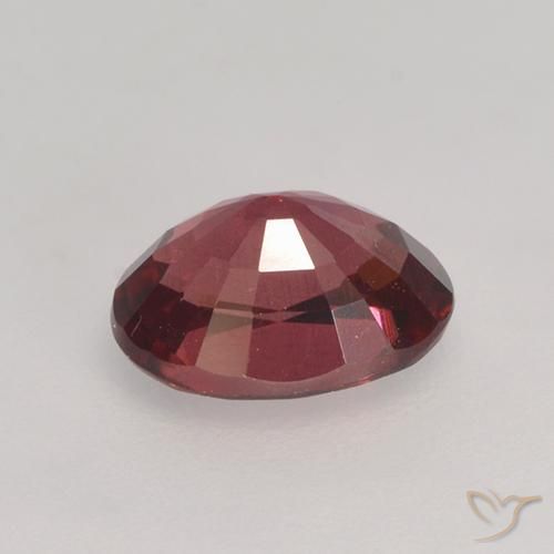 Granate rodolita Rojo púrpura natural de 1.07 ct, Ovalada, VS