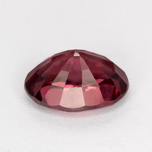 Granate rodolita Rojo oscuro natural de 1.15 ct, Corte Óvalo, VS