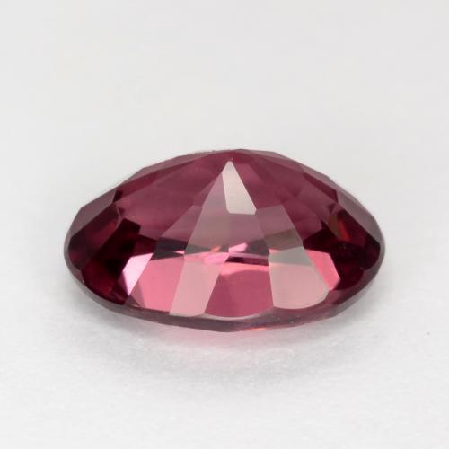 Granate rodolita púrpura natural de 1,09 ct, corte óvalo, VS