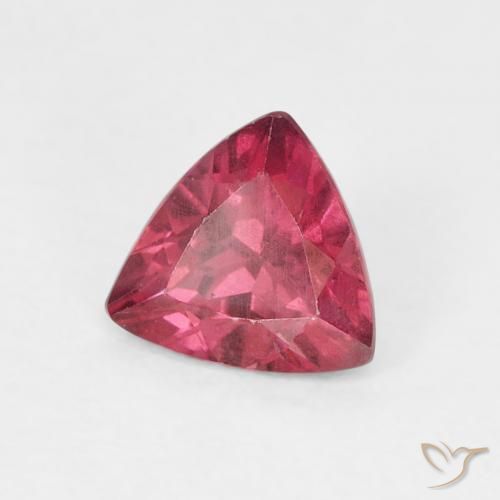 Granate rodolita Rojo medio natural de 0.60 ct, Trillón, VS