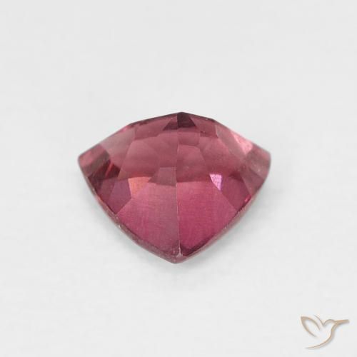 Granate rodolita Rojo medio natural de 0.60 ct, Trillón, VS
