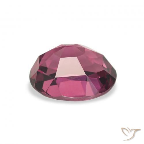Granate rodolita Púrpura baya rosado natural de 2.65 ct, Ovalada, VVS-VS