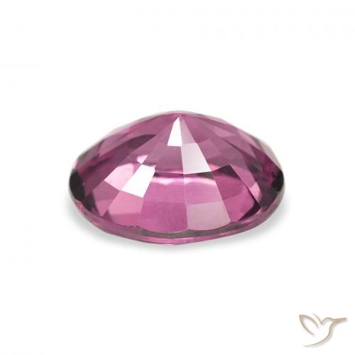 Granate rodolita Púrpura rojizo natural de 2.36 ct, Ovalada, VVS-VS