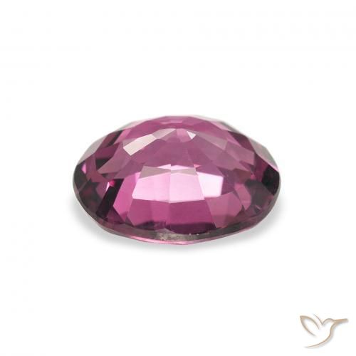 Granate rodolita Rojo frambuesa natural de 2.07 ct, Ovalada, VVS-VS