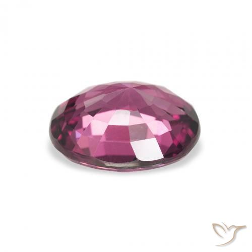 Granate rodolita Rosado magenta natural de 2.40 ct, Ovalada, VVS-VS