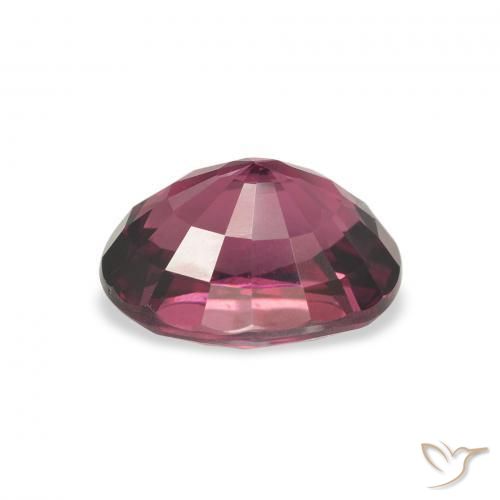 Granate rodolita Púrpura baya natural de 2.62 ct, Ovalada, VVS-VS