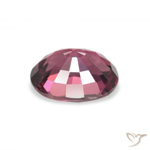 Granate rodolita Rojo púrpura natural de 2.26 ct, Ovalada, VS