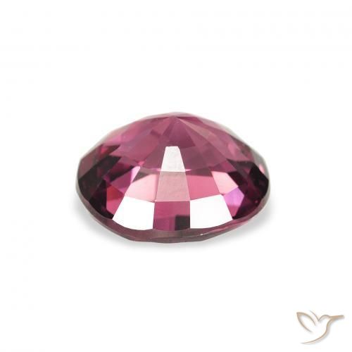 Granate rodolita Púrpura baya rosado natural de 2.23 ct, Ovalada, VVS