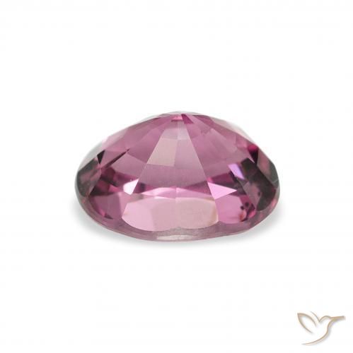 Granate rodolita Púrpura rojizo natural de 2.11 ct, Ovalada, VS