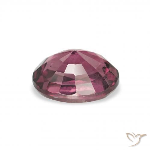 Granate rodolita Púrpura medio natural de 2.13 ct, Ovalada, VS