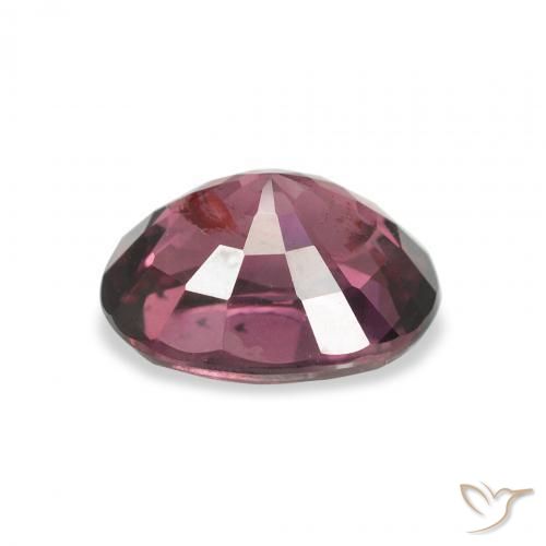 Granate rodolita Púrpura baya natural de 2.95 ct, Ovalada, VS