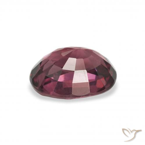 Granate rodolita Púrpura rojizo natural de 2.23 ct, Ovalada, VS