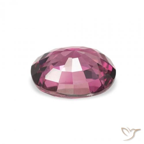 Granate rodolita Rosado magenta natural de 2.47 ct, Ovalada, VS