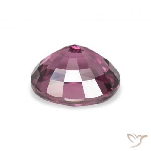 Granate rodolita Púrpura baya rosado natural de 2.56 ct, Ovalada, VS