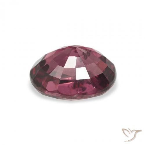 Granate rodolita Púrpura rojizo natural de 2.76 ct, Ovalada, VS