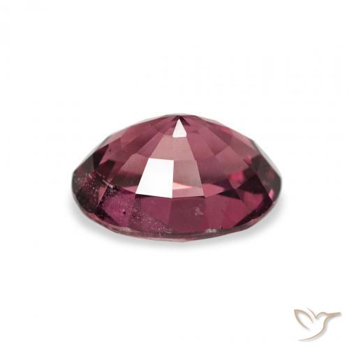 Granate rodolita Púrpura baya rosado natural de 2.46 ct, Ovalada, VS