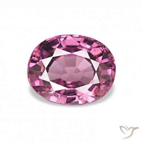 1.18ct Uva Granate rodolita, Ovalada, VS