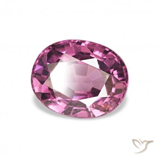 Granate rodolita Uva natural de 1.18 ct, Ovalada, VS