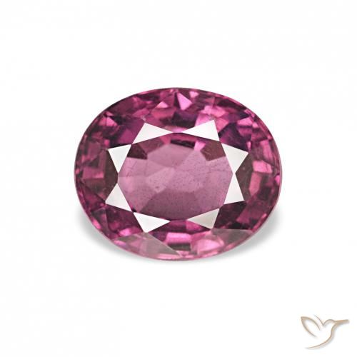 1.03ct Púrpura baya rosado Granate rodolita Piedras Preciosas, Ovalada, VS