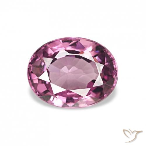 1.07ct Rosado magenta medio Granate rodolita, Ovalada, VS