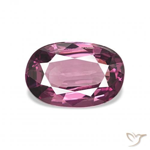 1.78ct Púrpura medio Granate rodolita, Ovalada, VVS-VS